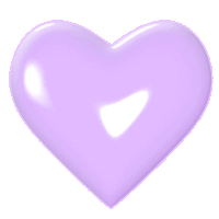 Gif animé coeur mauve
